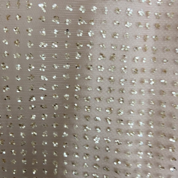 Gold glitter mini dress - Picture 2 of 3